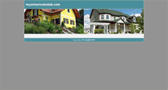 Desktop Screenshot of myanmarrealestate.com